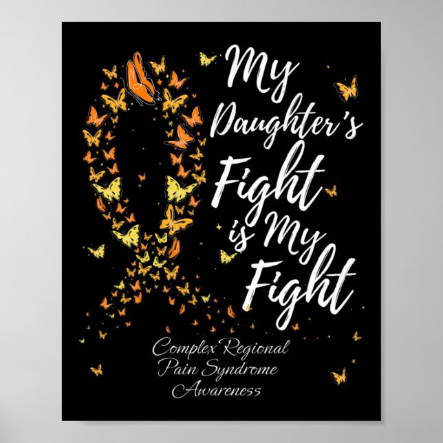 Min dotters kamp är min medkänsla i kampen. poster (Framsidan)