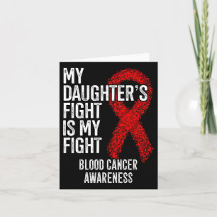 Min dotters kamp är min Medvetna blodcancer Kort