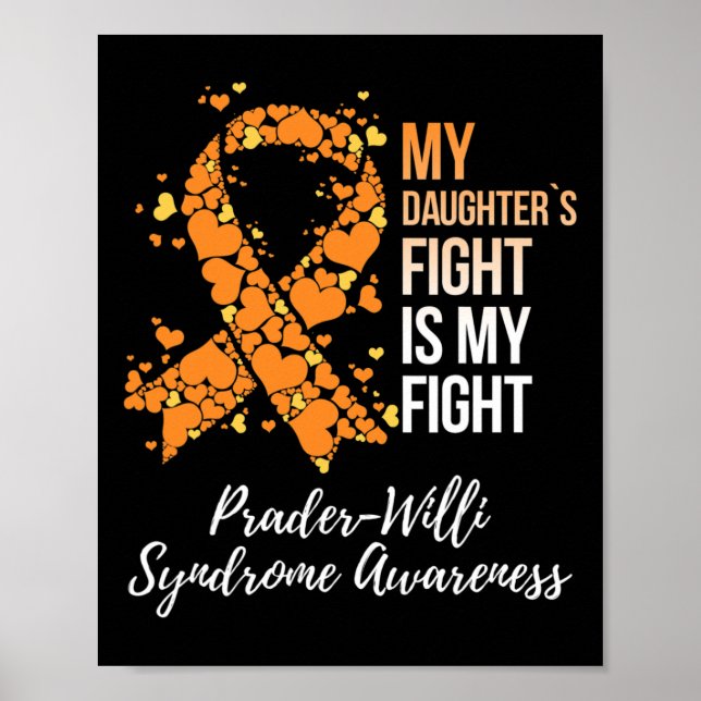 Min dotters kamp Min kamp Prader Willi Syndrome Poster (Framsidan)
