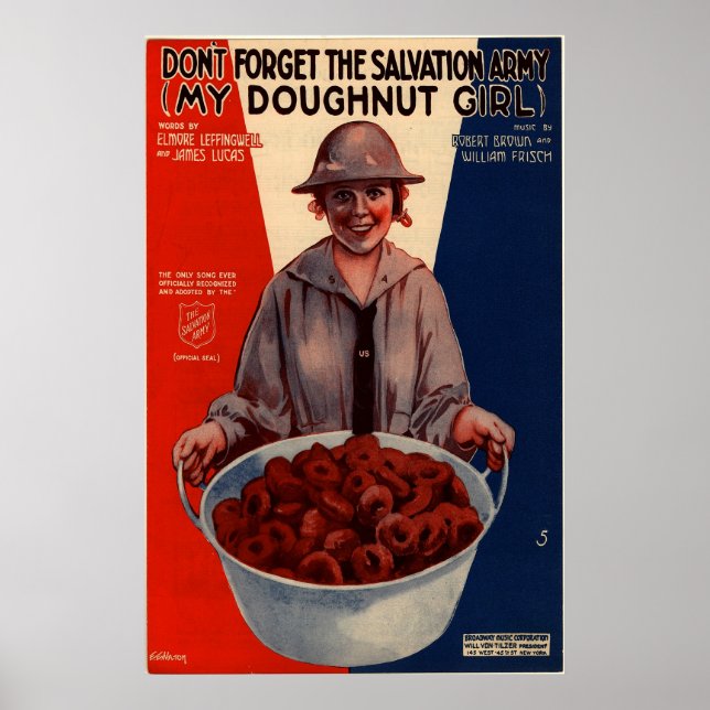 Min Doughnut Girl Poster (Framsidan)