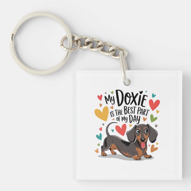 Min doxie är den bästa delen av min dag (Framsidan)