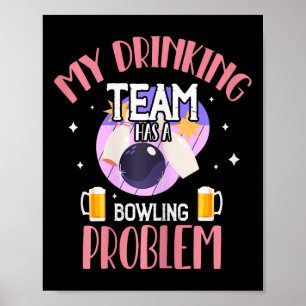 Min dricksgrupp har ett problem med att dricka öl poster