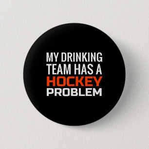 Min dricksgrupp har ett problem med hockey knapp