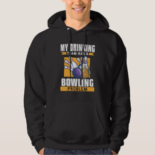 Min dricksgrupp har ett problem med öl hoodie