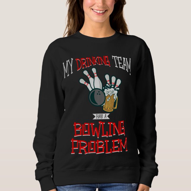 Min dricksgrupp har ett svårt problem med öl. t shirt (Framsida)