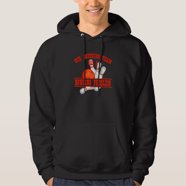 Min dricksgrupp har problem med att slita hoodie (Framsida)
