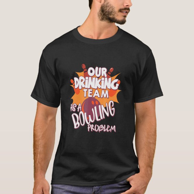 Min dricksgrupp har problem med att slita t shirt (Framsida)