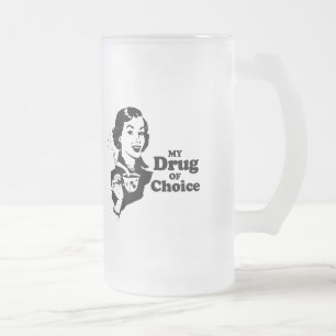 MIN DROG AV den PRIMAA T-tröja Frostat Ölglas