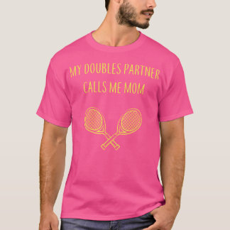 Min Dubbla ringer mig Mamma Daughn Mor D T Shirt
