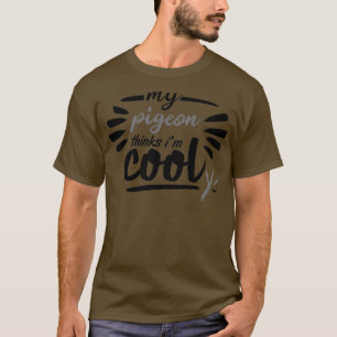 Min duva tror att hans coola t shirt