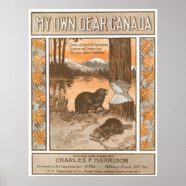 Min egen kära Kanada Poster