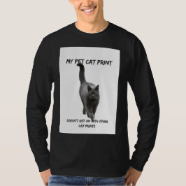 Min egen kattutskrift Skriv ut praktiskt T-Shirt-a T Shirt