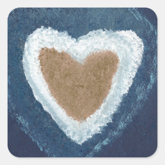 Min Egen Privata Ö Fyrkantigt Klistermärke