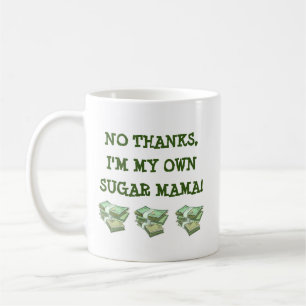 Min egen sockermamma kaffemugg