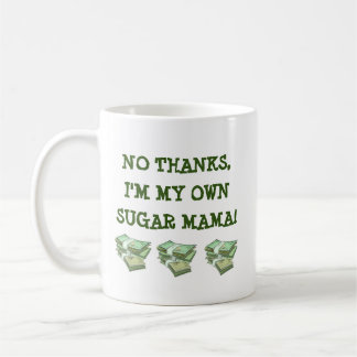 Min egen sockermamma kaffemugg