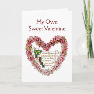 Min egen Sweet Valentine Helgkort