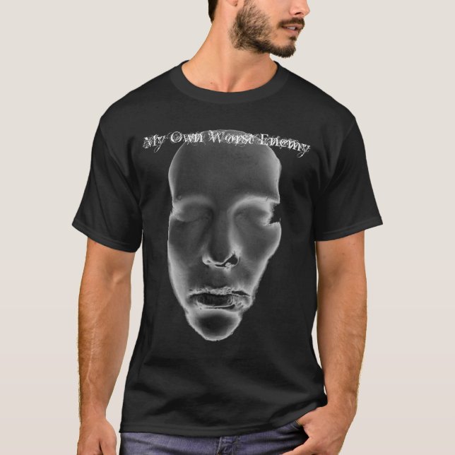 Min egna värst fiende t-shirt (Framsida)