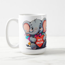 min elefant mamma-mors dag kaffemugg