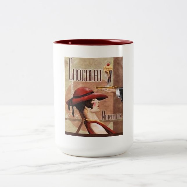 Min Elegant Fransk Chocolate Mugg (Center)