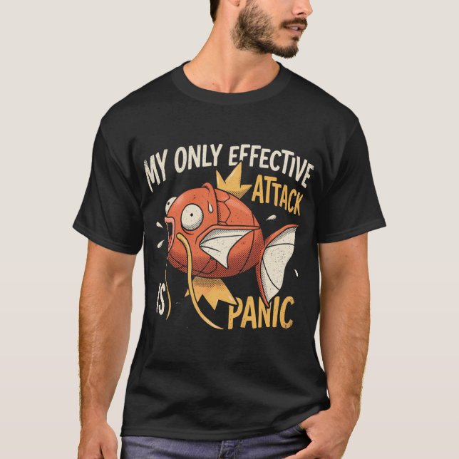 min enda effektiva attack är panik t shirt (Framsida)