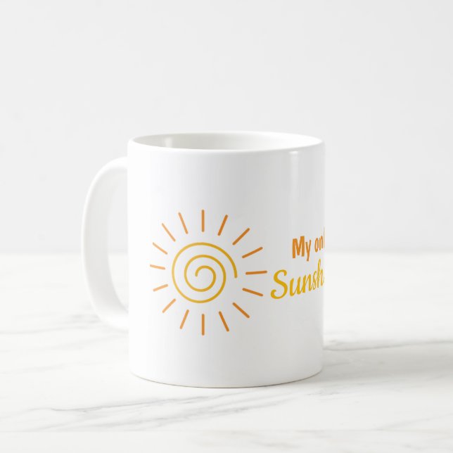 Min enda solsken mugg & koppar (Framsida vänster)