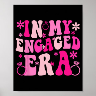 Min Engagerade Era Brud Brudtärna Groovy Sällskap Poster