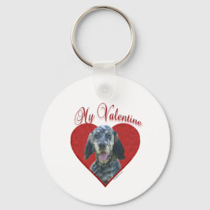 Min engelska setter Valentine Nyckelring
