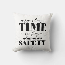 Min Ensam är för allas säkerhet Kudde