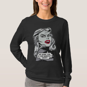 Min Ensamma Tid Är För Allas Säkerhet Sarcastic P T Shirt