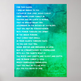 Min Ephesies 3 Prayer åt dig Poster