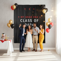 Min examenstid klass 2026 Svarta röda stjärnor Fot