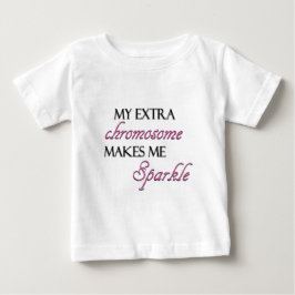Min extra kromosom gör mig gnistran tee shirt