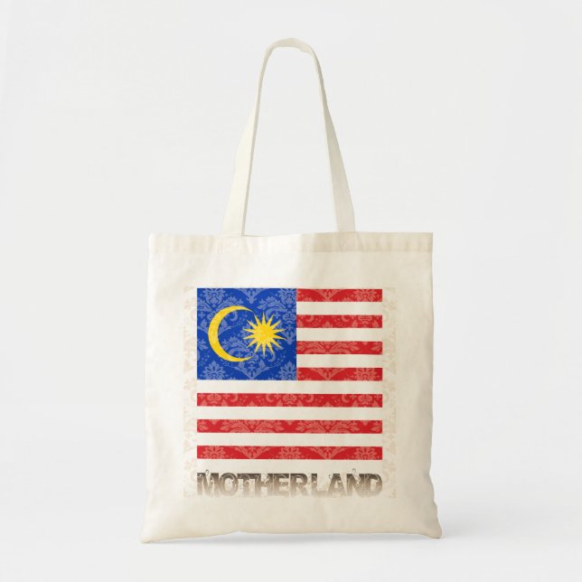Min fädernesland Malaysia Tygkasse (Framsidan)