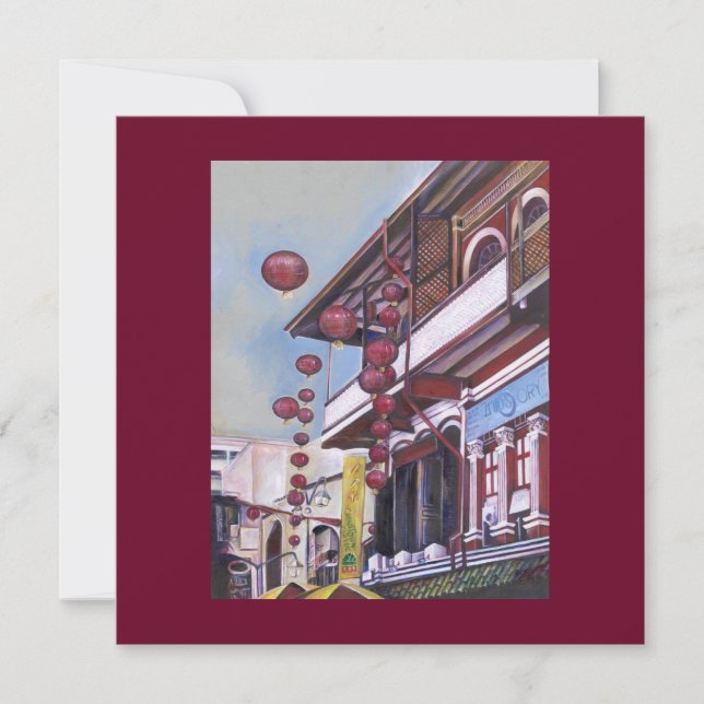 Min faders stigande drake, Singapore (Framsida)