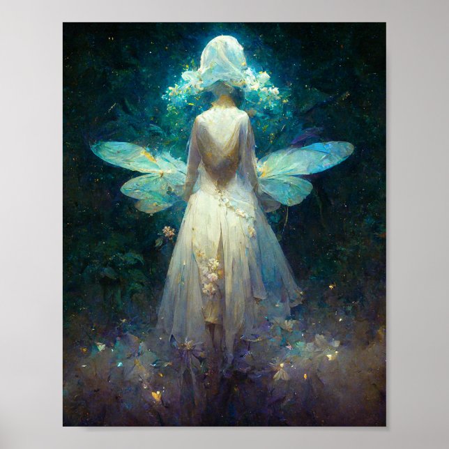 Min Fairy Vingar Fantasy Art Poster (Framsidan)