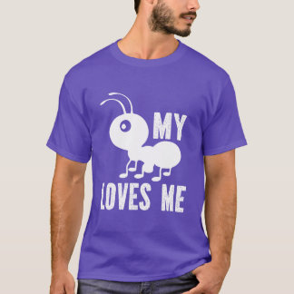 min Familj älskar mig T Shirt