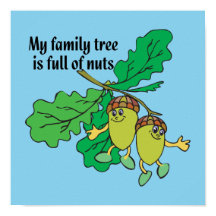 Min familj Träd är Fullt i Nöt