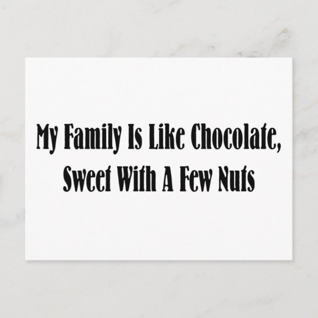 Min familj vykort (Framsida)