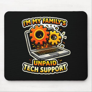 Min familjs obetalda tekniska support Rolig Tech N Musmatta