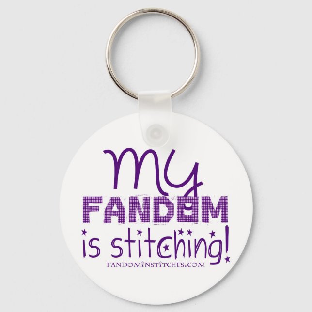 Min fandom sjunger! nyckelring (Framsida)