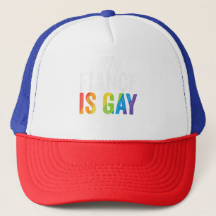 Min fantasi är Gay Shirt LGBT Gay pride Bröllop Gi Keps