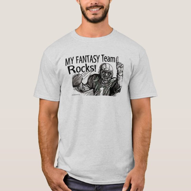 Min fantasilagstenar! FotbollT-tröja T Shirt (Framsida)