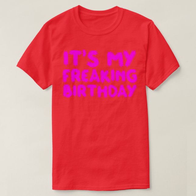 Min fantastiska födelsedag 2 t shirt (Design framsida)