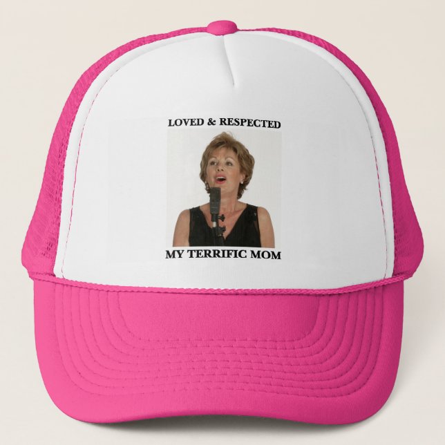 Min fantastiska mamma™ Truckerhatt (Anpassa den!) Keps (Framsida)