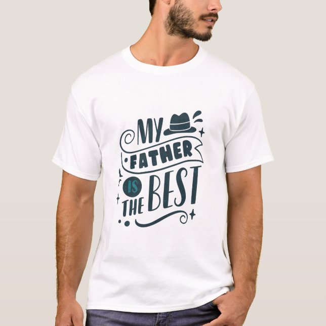Min far är bäst t shirt (Framsida)