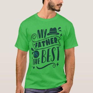 Min far är den bästa lustiga t shirt