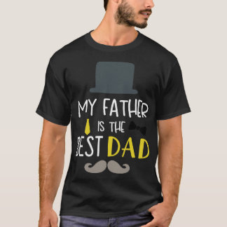 Min far är det bästa pappa t shirt