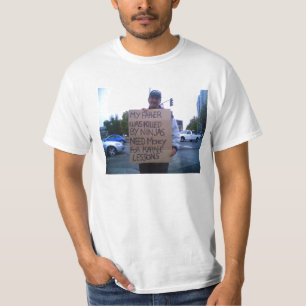 Min far dödades av ninjas… tröja