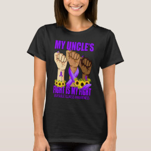 Min farbrors kamp är min kamp osynlig sjukdom Awa T Shirt