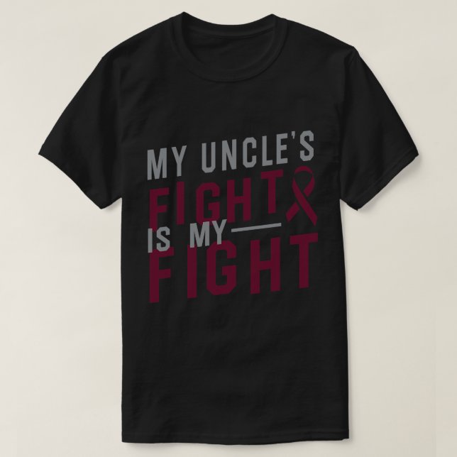 Min farbrors kamp är min kamp sigdcellanemi AW T Shirt (Design framsida)
